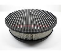 14x3 Completo Pinna Nero Alluminio Aria Detergente Chevy Sbc BBC 350 454 Basse