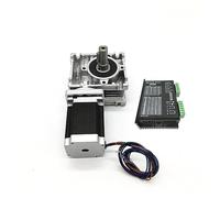 15:1 Riduttore a vite senza fine RV040 di velocità 18mm Albero uscita Driver del motore passo-passo 4Nm 570Oz-in 2ph 4 fili Tornio router CNC