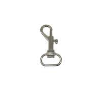 15/19mm Aragosta Molletta Argento Metallo Portachiavi Girevole Clip Bag Craft