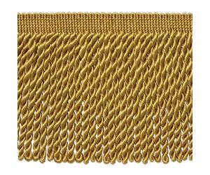 15,2 cm lunga frangia, Basic Trim lingotti d' oro Collection, Style # BFS6 color: C4, venduto al metro