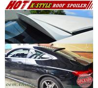 15-20 C250 Fit FOR Mercedes benz C-Class C205 Coupe K Style Roof Spoiler Painted