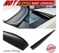 15-20 Fit FOR ACURA TLX 4D K Style Rear Window Roof Spoiler Wing Unpainted