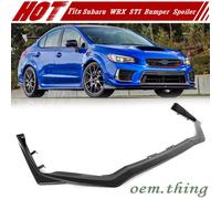 15-21 Fit FOR SUBARU WRX 4th Sedan Front Bumper Lip Spoiler STI Style Unpainted