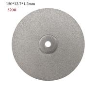 15.2cm 150mm Grit80-3000 Diamante Rivestito Ruota Lappatura Disco Piatto Lap Set