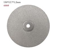 15.2cm 150mm Grit80-3000 Diamante Rivestito Ruota Lappatura Disco Piatto Lap Set