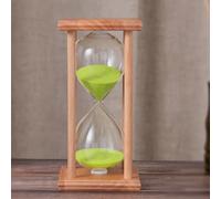 15/30/45/60 Minuti wooden hourglass Timer Soggiorno Tavolo Display Regalo New