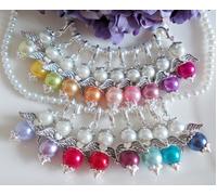 15-50 + 1 Perle Angelo Mestiere Kit Custode Rimorchio Cuore Ospiti Matrimonio