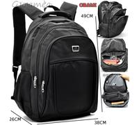 15.6'' UOMO ZAINO ANTIFURTO PER LAPTOP PORTA PC SCUOLA IMBOTTITO VIAGGIO LAVORO
