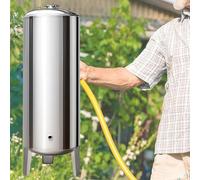 15,85 26,4 42,2 52,8 66 79,2 Gal Serbatoio a pressione for pozzo d'acqua in acciaio inossidabile di grande capacità, serbatoio a pressione for pozzo d'acqua verticale(45.2x19.6in(200L/52.8GAL))