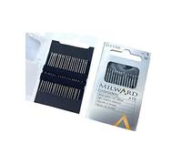 15 Aghi Ricamo Classico Metallo Cucito Milward Sharps Lunghi N° 6
