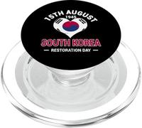15 agosto 1945 Giornata del restauro della Corea del Sud - Gwangbokjeol PopSockets PopGrip per MagSafe