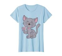 15 Anni Bimba Divertente Gatto 15° Compleanno Bambina Maglietta