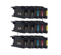 15 CARTUCCE COMPATIBILE PER BROTHER LC1240 LC1280 XL DCP J725DW J925DW J525W BL