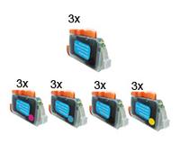 15 cartucce compatibili Canon serie CLI 521