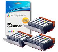 15 Cartucce d'inchiostro compatibili per Canon Pixma MG5750 MG5751 MG6850 MG6851 MG7750 TS5050 TS6050 MG5752 MG5753 MG6852 MG6853 | PGI-570PGBK XL CLI-571BK XL CLI-571C XL CLI-571M XL CLI-571Y XL