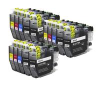 15 Cartucce inchiostro per Brother LC3217Bk LC3217C LC3217M LC3217Y Compatible