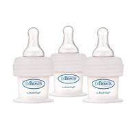 15 CC First Feeder Bottle System con un prematuro livello capezzolo, 3 conteggi, bianco