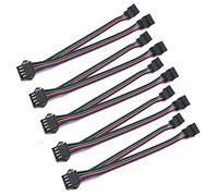 15 cm 4 pin SM Splitter JST maschio 1 a 2 maschio e femmina per strisce LED 5050/3528 RGB colore APA102 WS2801 LPD8806