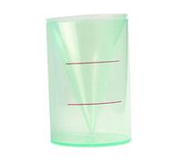 15 cm Base uguale altezza Cilindro trasparente Cono Rapporto volumetrico Dimostratore Proporzione geometrica del volume in plastica Confronto matematico Insegnamento