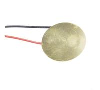 15 dischi trasduttori piezoelettrici da 35 mm con cavi da 250 mm per microfoni fai da te, trigger per batteria e progetti sonori sperimentali