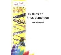 15 Duos et Trios d'Audition