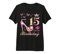 15 È Il Mio Compleanno, 15 Anni, È Il Mio 15 ° Compleanno Maglietta Premium