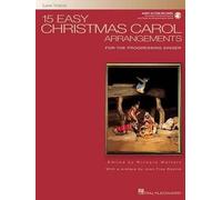 15 Easy Christmas Carol Arrangements - Low Voice (Tascabile)