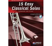 15 Easy Classical Solos. Trombone e Accomp.. Include Parte + Audio-online