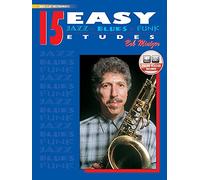 15 Easy Jazz, Blues & Funk Etudes: Bass Clef Instrument