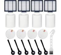 15 filtri di ricambio compatibili con Shark IQ R101AE RV1001AE AV912S AV1002AE RV100AE Shark AI AV2501S RV2502AE RV2520 RV2510 Parti di ricambio per filtro aspirapolvere