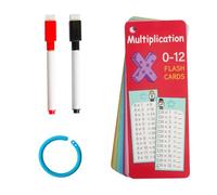 15 Fogli di Tabelline per Bambini, Tabellina, Gioco di Apprendimento 1x1, Schede Didattiche 1x1, Gioco di Moltiplicazioni, Regali per Scuola a Casa, Matematica, con 1 Raccoglitore ad Anelli, 2 Penne