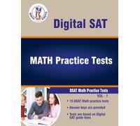 15 Full Length Digital SAT Math Practice Tests: Volume 1