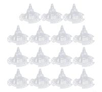 15 guarnizioni a rete a forma di cono per vasi di fiori, soluzione traspirante per la salute delle radici (piccole)