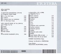 15 Hungarian Peasant Songs / Four Dirges