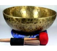 15 inch Tiger Eye Antique Singing Bowl - Sound healing large Bowls For Chakra