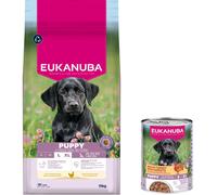 EUKANUBA Puppy Large Breeds Chicken 15 kg crocchette per cuccioli di grandi razze ricche di pollo fresco