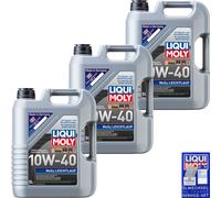 15 L Original Liqui Moly MOS2 LEICHTLAUF 10W-40 Per ACEA A3 B4 API SL Ford