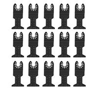 15 lame per ad immersione ad alto tenore di carbonio da 44 mm, set di lame per oscillante, lame multiutensile universali ad alta precisione con bilancia digitale per taglio di