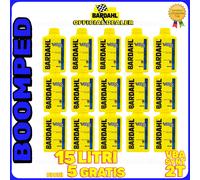 15 LITRI BARDHAL olio SINTETICO miscela manuale NO MIX Ciclomotore tubone 15BD01