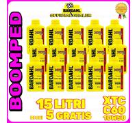 15 litri Olio Motore Bardal Bardhal XTC C60 10W-50 OLIO MOTO SCOOTER 15BD37