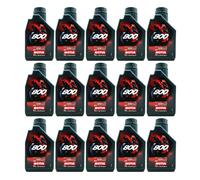 15 LT OLIO MOTUL 800 2 TEMPI MISCELA 100% SINTETICO ROAD RACING USO PISTA 15MO09