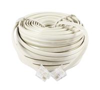 15 m 1493,52 cm RJ11 6P4C prolunga cavo telefonico connettore bianco