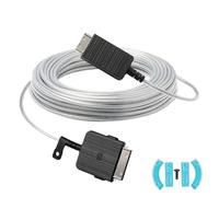 15 m/49 piedi VG-SOCR15/ZA cavo one connect compatibile con Samsung The Frame TV Cable LS03FA LS03DA LS03BA LS03AA LS03TA LS03RA Q80R Q85R Q90R Q95T serie QLED 4K TV, modelli 2019-2025
