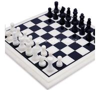 15 " Marmo Scacchi Tavolo Pietre Semi Preziose Con 2.5 " King Size Scacchi Pezzi