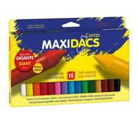 15 MaxiDacs Cera MaxiDacs Sottile 14 mm Colori Assortiti Multicolore 120 mm