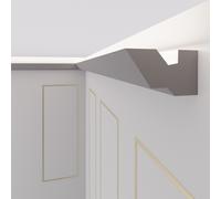 15 Metri + 7 Angoli Listello per Illuminazione Indiretta Soffitto OL-12