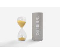 15 Minutes Timer: An Elegant Hourglass Sand Timer Which Measures 15 Minutes Precisely from The Start of Each Turn