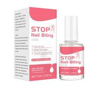 15 ml*2 smalti per unghie anti-rosicchio, smalto per unghie contro i roditori, smalto amaro anti rosicchio, smetta di rosicchiare le unghie antite, smalto per unghie