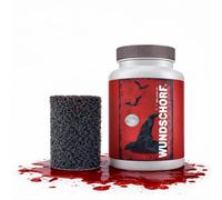 15 ml di sangue artificiale con spugna di sangue di crosta - Fake Blood - sangue per truccare e vestire e Halloween & Carnevale - lavabile e realistico