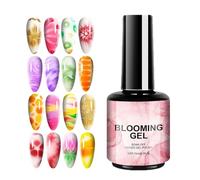 15 ml di smalto per unghie floo UV - smalto in una fioritura in gel, gel in fiori unghie | Gel per unghie ad sostenibile per viaggi, fuori, casa, viaggio d'affari, scuola